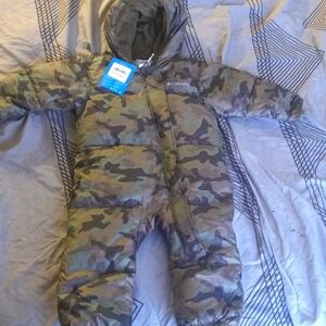 Baby's 1 piece Columbia snuggly bunny